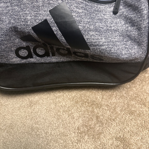 Adidas gray gym duffel - Picture 4 of 4